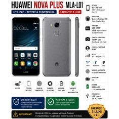 Telefon Huawei Nova Plus MLA-L01 32GB 3GB RAM 4G , Utilizat , Garantie 3 Luni