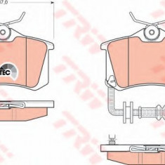 Set placute frana,frana disc VW POLO (9N) (2001 - 2012) TRW GDB1475