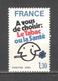 Franta.1980 OMS-Campanie impotriva fumatului MF.817