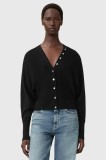 AllSaints cardigan din l&acirc;nă HONOR culoarea negru, light, W002KD
