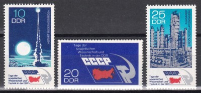 Germania RDG 1973 - Zilele științei și tehnologiei sovietice, MNH foto