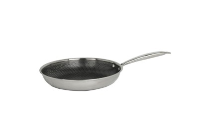 Tigaie Zilan ZLN9655 tri-ply, inox,antiaderent, protectie la zgarieturi, usor de spalat, 20 cm,1L foto