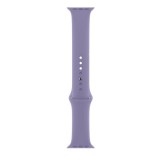 Cumpara ieftin Curea silicon marca THD pentru Apple Watch 41 mm seria 7 si seria 8, marimea S/M, mov lavanda