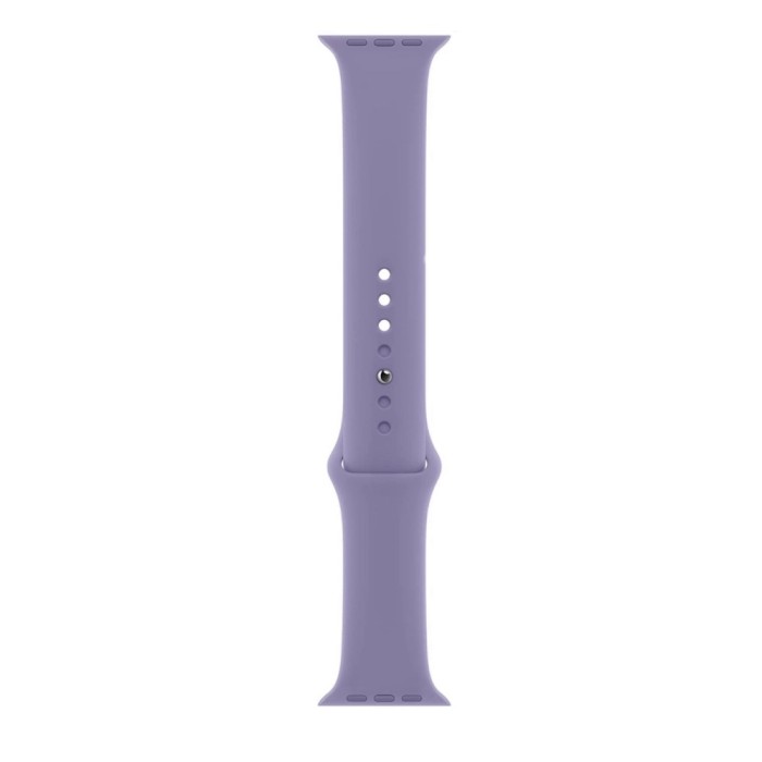Curea silicon marca THD pentru Apple Watch 41 mm seria 7 si seria 8, marimea S/M, mov lavanda