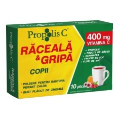 PROPOLIS C RACEALA&amp;GRIPA COPII 10DZ