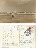 *Romania, Mangalia, Vile pe malul marii, carte postala ilustrata, circulata intern, 1966, Printata