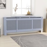 Gossi masca pentru calorifer, gri, 205 cm, mdf
