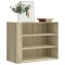 Gossi dulap de perete, stejar sonoma, 75x35x60 cm, lemn prelucrat