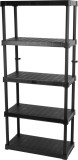 Reg&aacute;l Racks RA8040, plastov&yacute;, 5 pol&iacute;c, 800x400x1750mm