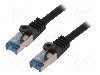 Cablu patch cord, Cat 6a, lungime 50m, S/FTP, LOGILINK - CQ4143S foto