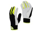 Mănuşi de protecţie LAHTI PRO L271809K, dimensiune 9, negru/galben, cu agăţătoare