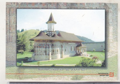 bnk cp Manastirea Sucevita - Vedere - necirculata foto