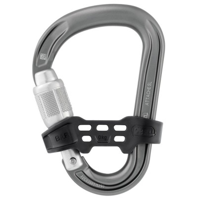 Carabinieră PETZL Attache Bar Screw-Lock silver foto
