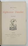 OEUVRES DE ALPHONSE DAUDET , SAPHO - PARIS ,1926