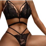Set lenjerie intima din dantela doua piese