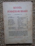 Revista Fundatiilor Regale - Anul II 1 SEPTEMBRIE 1935 Nr. 9