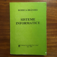 Rodica Branzei - Sisteme informatice (1997, Iasi)