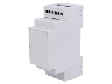 Carcasă pentru șină DIN 90x36x53mm gri PPO 0/6