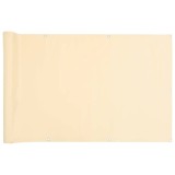 Paravan de balcon, crem, 300x75 cm, PVC