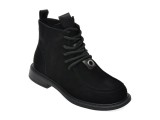 Ghete EPICA negre, 905824, din piele intoarsa