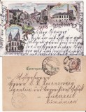 Cernauti , Bucovina - litografie 1898