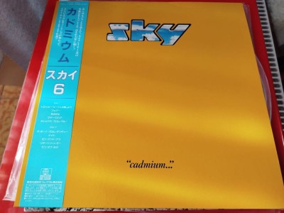 Vinil LP # &amp;quot;Japan Press&amp;quot; Sky &amp;ndash; Cadmium (NM) foto