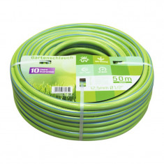 Furtun universal, 50 m, 1/2 inch, 7 bar, PVC, Verde foto