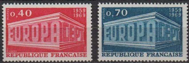 FRANTA 1969, EUROPA CEPT, serie neuzata, MNH