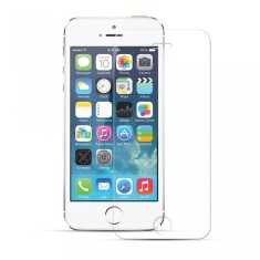 Folie sticla Apple Iphone 5 5S SE, protectie ecran fata, subtire, grosime 0.2mm rezistenta, Transparenta