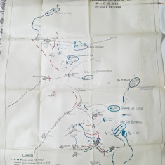 Harta. Schita nr.39, 1916, primul razboi mondial, detalii in descriere
