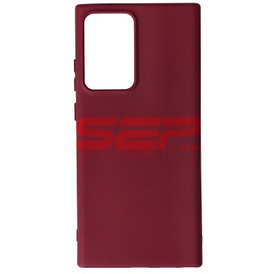 Toc silicon High Copy Samsung Galaxy Note 20 Ultra Burgundy foto