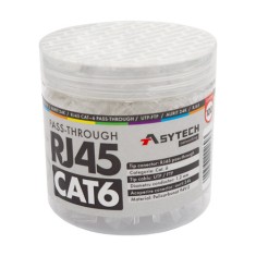 Mufa RJ-45 UTP Cat.6 EZ Passthrough (100 buc) RJ45-CAT6-EZ-JAR
