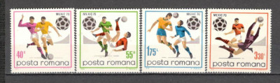 Romania.1970 C.M. de fotbal MEXIC CR.215 foto