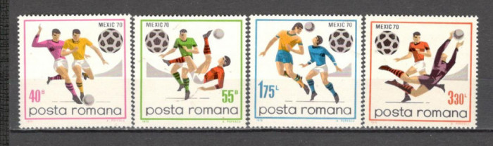 Romania.1970 C.M. de fotbal MEXIC CR.215