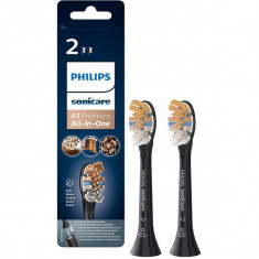 Set 2 rezerve periuta de dinti electrica Philips Sonicare A3 Premium All in One, HX9092/11