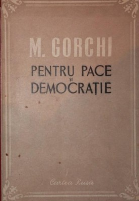 PENTRU PACE SI DEMOCRATIE foto