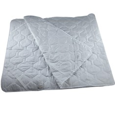 Protectie saltea bumbac cu elastic la colturi, 140x200 cm, umplutura fibre poliester, 150 g m &sup2;, lavabila la 90 C, alb