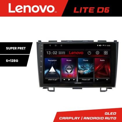 Navigatie Honda CR-V Lenovo Kit-009 8 core 6+128 GB Android Waze USB Navigatie Internet Youtube Radio CarStore Technology