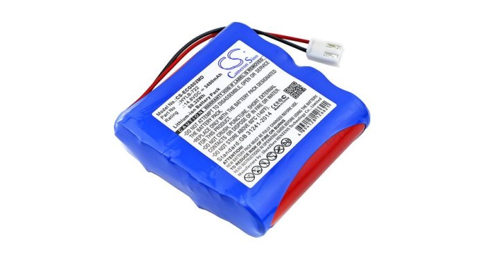 Cameron Sino 3400mAh Biocare ECG-6010,ECG-6020,iE6 Baterie