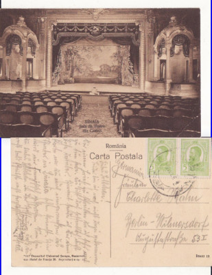 Sinaia -Casino-Sala de teatru- rara foto