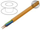 Cablu Electric Portocaliu H05BQ-F 4G1mm2