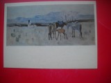 HOPCT 23684 PRIMAVARA 1964- S A MAMBEEV -- PICTORI DIN KAZAKSTAN - RUSIA --MUZEE - CP PICTURA --NECIRCULATAMUNTII