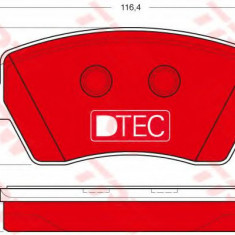 Set placute frana,frana disc RENAULT MODUS / GRAND MODUS (F/JP0) (2004 - 2016) TRW GDB3332DTE