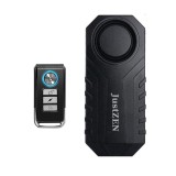Alarma anti furt pentru biciclete si motociclete 113 db senzor de vibratii ajustabil impermeabila IP55 cu telecomanda JustZen Negru