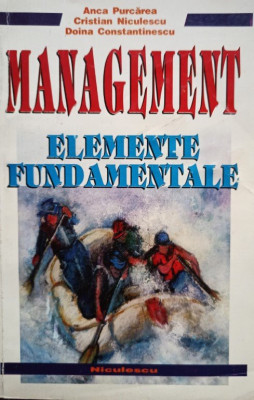 Anca Purcarea - Anca Purcarea - Management - Elemente fundamentale (1998) foto