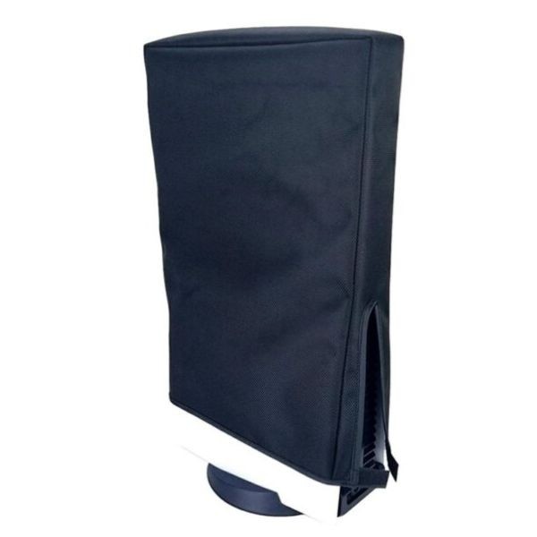 Husa de Protectie pentru Consola PlayStation 5, Plastic Dur, 39 x 26.5 x 9 cm, Negru