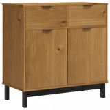 Cumpara ieftin Servanta FLAM, 80x40x80 cm, lemn masiv de pin