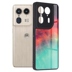 Husa Motorola Edge 50 Ultra Techsuit Glaze, Fiery Ocean
