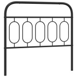 Cumpara ieftin Tablie de pat de schimb metalica, negru, 100 cm