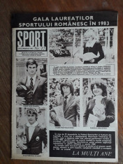 Revista Sport nr. 12 / 1983 / CSP foto